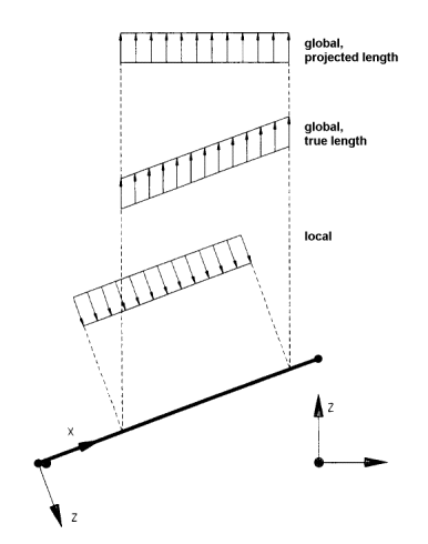 projected or true length